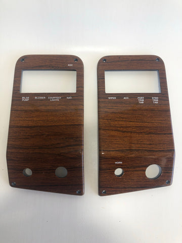 Switch Panel Pair, teak