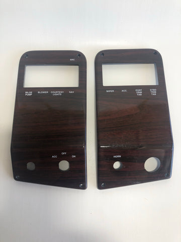 Switch Panel Pair, rosewood