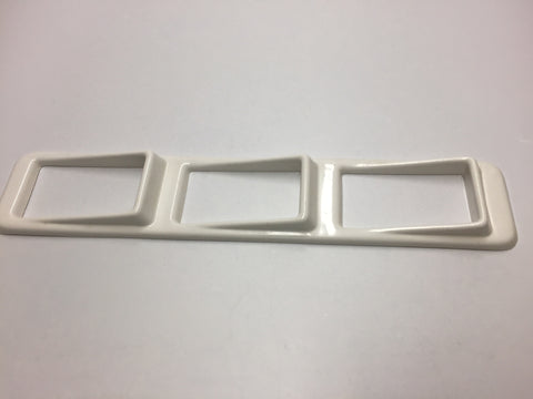 Vent, Grill 16" x 3", White ABS